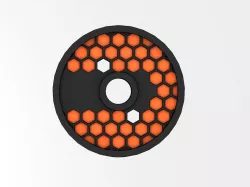 Button Prusament Spool Multimaterial-Print