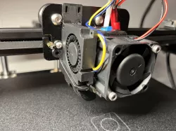 BV3D's Ender Revo Fan Shroud modded for V6 hotend