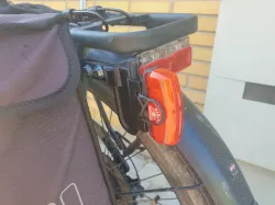 Cateye Rapid X3 holder for ebikes
