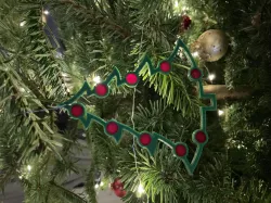 Christmas-Tree Ornament Multicolor w/o MMU