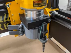 CNC pen holders for Dewalt DWP611 mount
