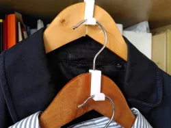 Coat hanger extender hook
