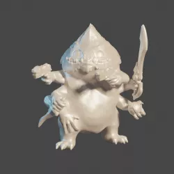 Combat Skittermander (Starfinder)