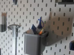 Container for Ikea Skadis
