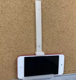 Corkboard device holder