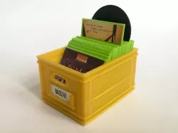 CRATEFULL OF | Miniature Vinyl Record Collection