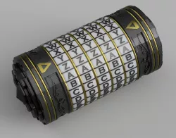 Cryptex (5, 6, 7, 8 or 10 letter wheels)