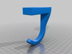 Curtain wall hook