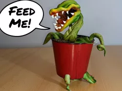 Customizable Man Eating Plant