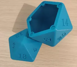 d20 die box