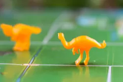 Dinosaur Island Meeple - Gallimimus