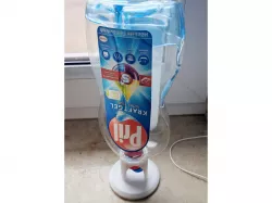 Dish soap upside down
