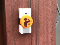 Doorbell elbow button (Coronavirus)