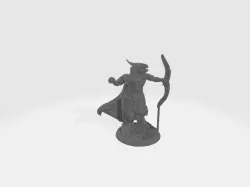 Dragonborn Warrior with Bow