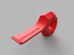 Drum rack headphone hook (multiple versions)