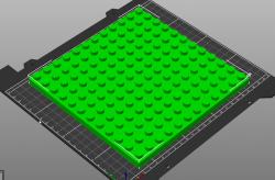 ▷ lego round base plate 4x4 3d models 【 STLFinder 】