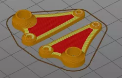 E-Revo 1/16 VXL Progressive Rocker Arm