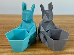 Easter Bunny - Low Poly Version