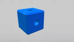 Elastic Cord Cube Puzzle Pieces