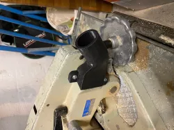 Elu 713 TGS 71 sawdust collection adapter