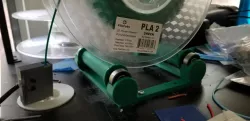 filament spool roller