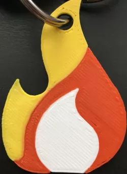 Flame Keychain MMU2S