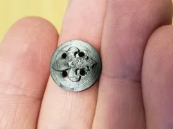 Fleur de Lys Button
