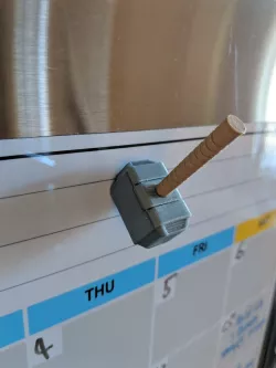 Fridge Magnet Mjolnir Thor Hammer - 8x3 magnets