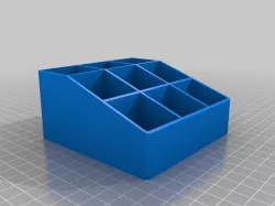 Fully Parametric Square Hole Box (for nail polish)