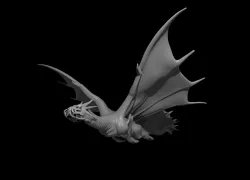 Gold Dragon - Flying!