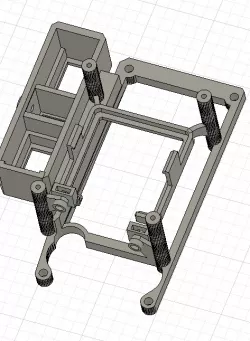 Halterung Raspberry Pi 4B Prusa Mini