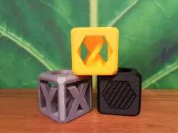 Helix Test Cube / Filament Sample / XYZ Calibration