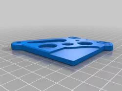 Hemera Modified Fan Mount - M3 embedded