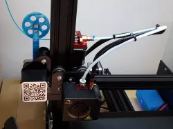 Highend filament guide for Ender 3