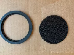 Hot tub power light diffuser
