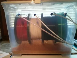 IKEA Container SAMLA Spool Holder / Storage