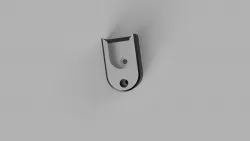 Ikea Hjälpa clothes rod holder alternative mount