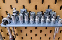 IKEA SKADIS - Ratchet / Socket Wrench organizer + tools