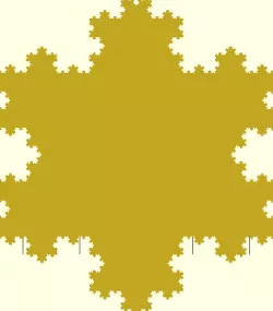 Koch Snowflake OpenScad
