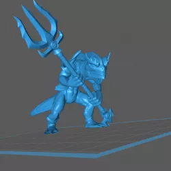 KUO-TOA / DEEP ONE / FISH-MAN WARRIOR, pose 1