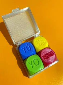 Languages Teaching Aid - Personal Pronouns Dice