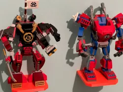 Lego Mech display shelf