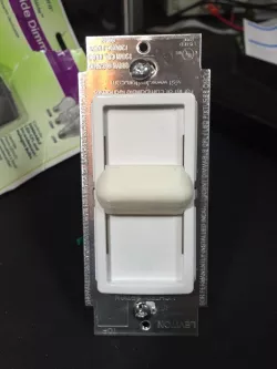 Leviton slide dimmer helper