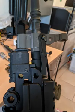 M249 front rail adapter (airsoft)
