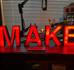 MAKE LED Sign
