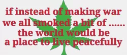 make love not war