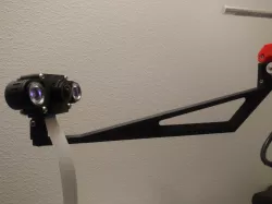 MakerHawk IR fisheye camera mount and arm.