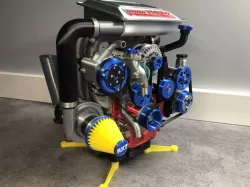 Mazda RX7 Wankel Rotary Engine 13B-REW Remix
