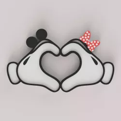 Mickey and Minnie Hands
