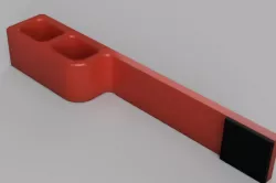 Miter saw hold-down stick / jig